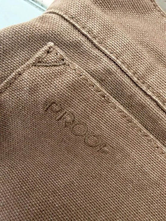 Proof Rover Pants Mens 38X34 Straight Canvas Jeans Brown Hiking Work Huckberry - Picture 11 of 13